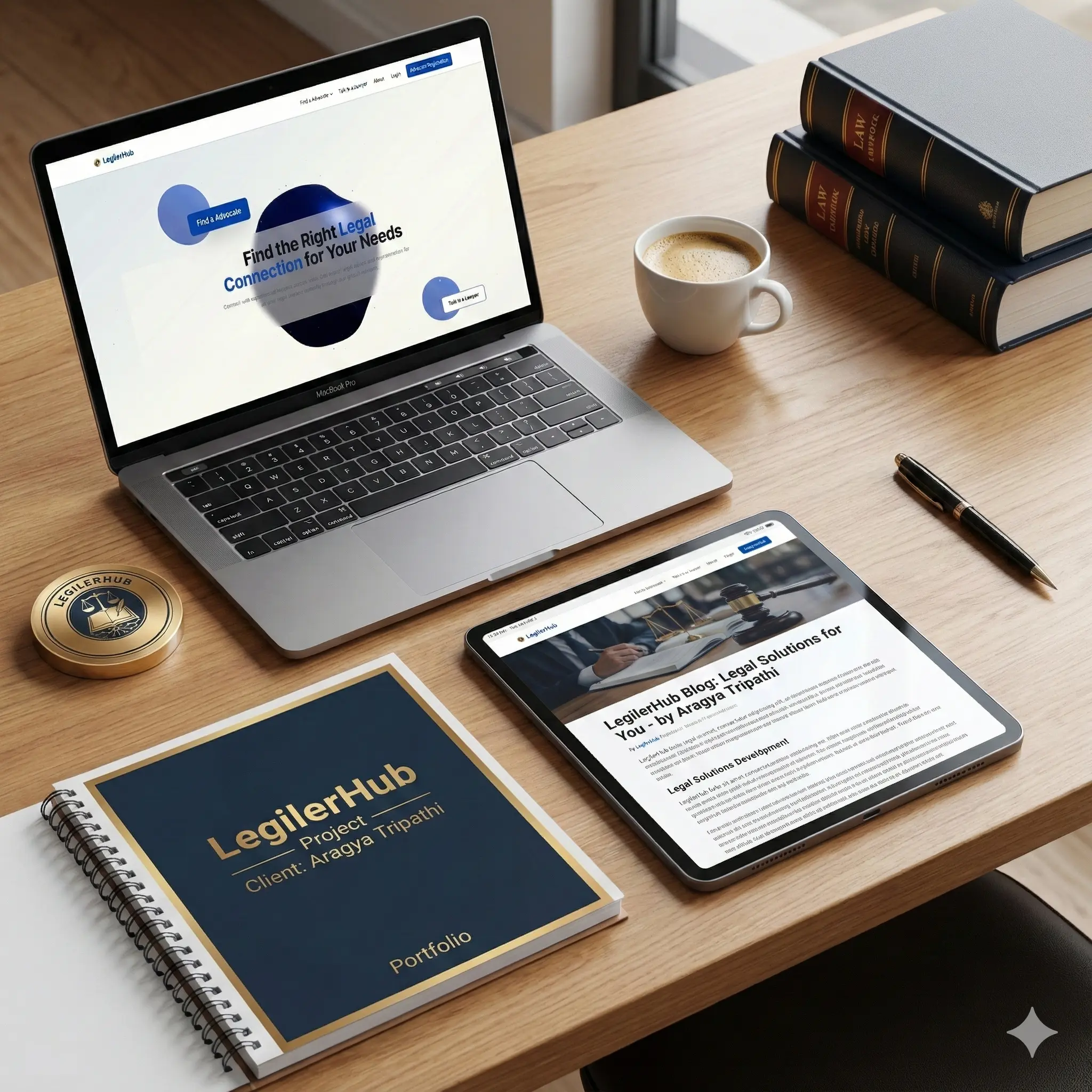 LegilerHub — A comprehensive legal platform designed to connect individuals with experienced 