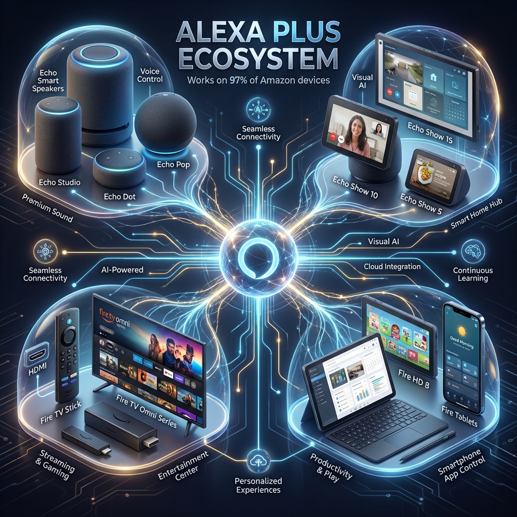 Amazon newest AI compatible devices guide ecosystem 2026