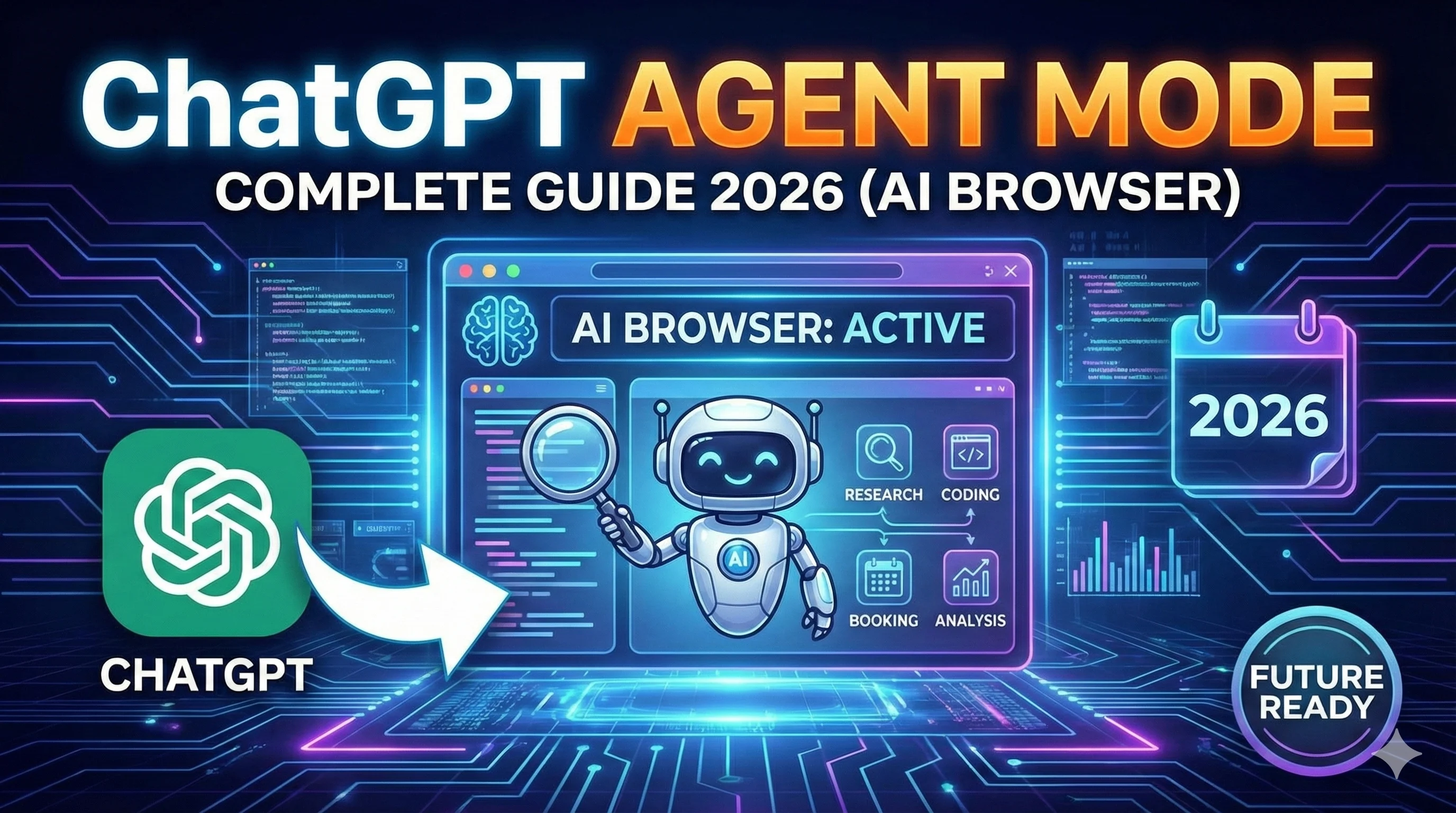 ChatGPT Agent Mode: Complete Guide 2026 (AI Browser)