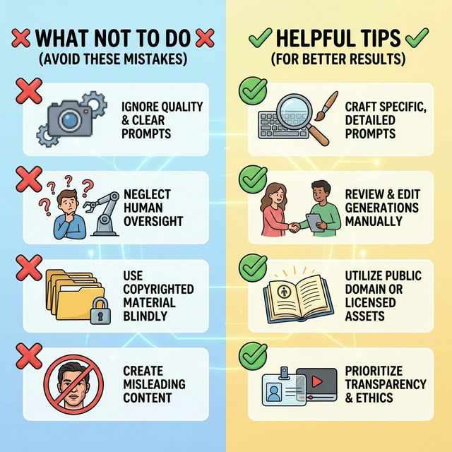Common Seedance 2.0 mistakes and how to avoid them infographic showing prompt errors and solutions