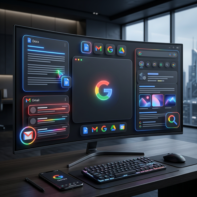 Google Gemini interface showing integration with Google services multimodal capabilities March 2026