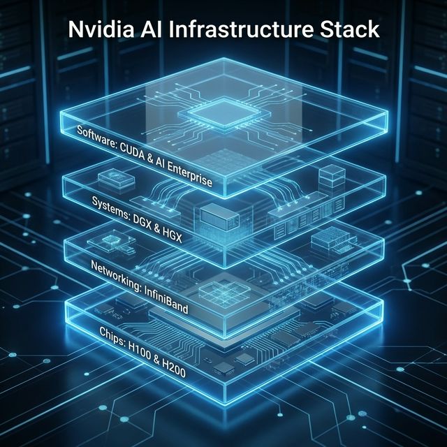 Nvidia AI Infrastructure Stack Vertical Integration
